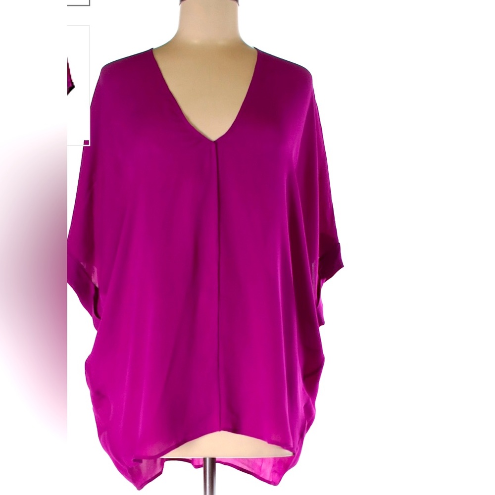 Vince Magenta Top